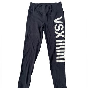 Victoria’s Secret pink leggings black size large